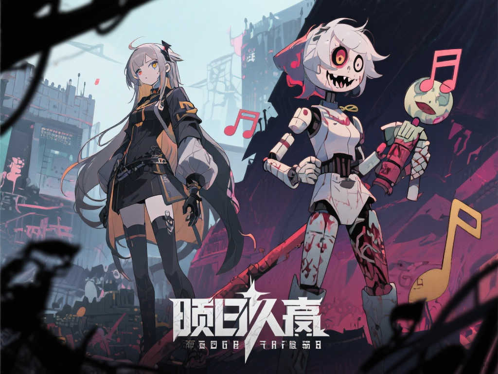 跨界惊喜！《明日方舟》宣布与热门‘狂热’动画《颂乐人偶》联动