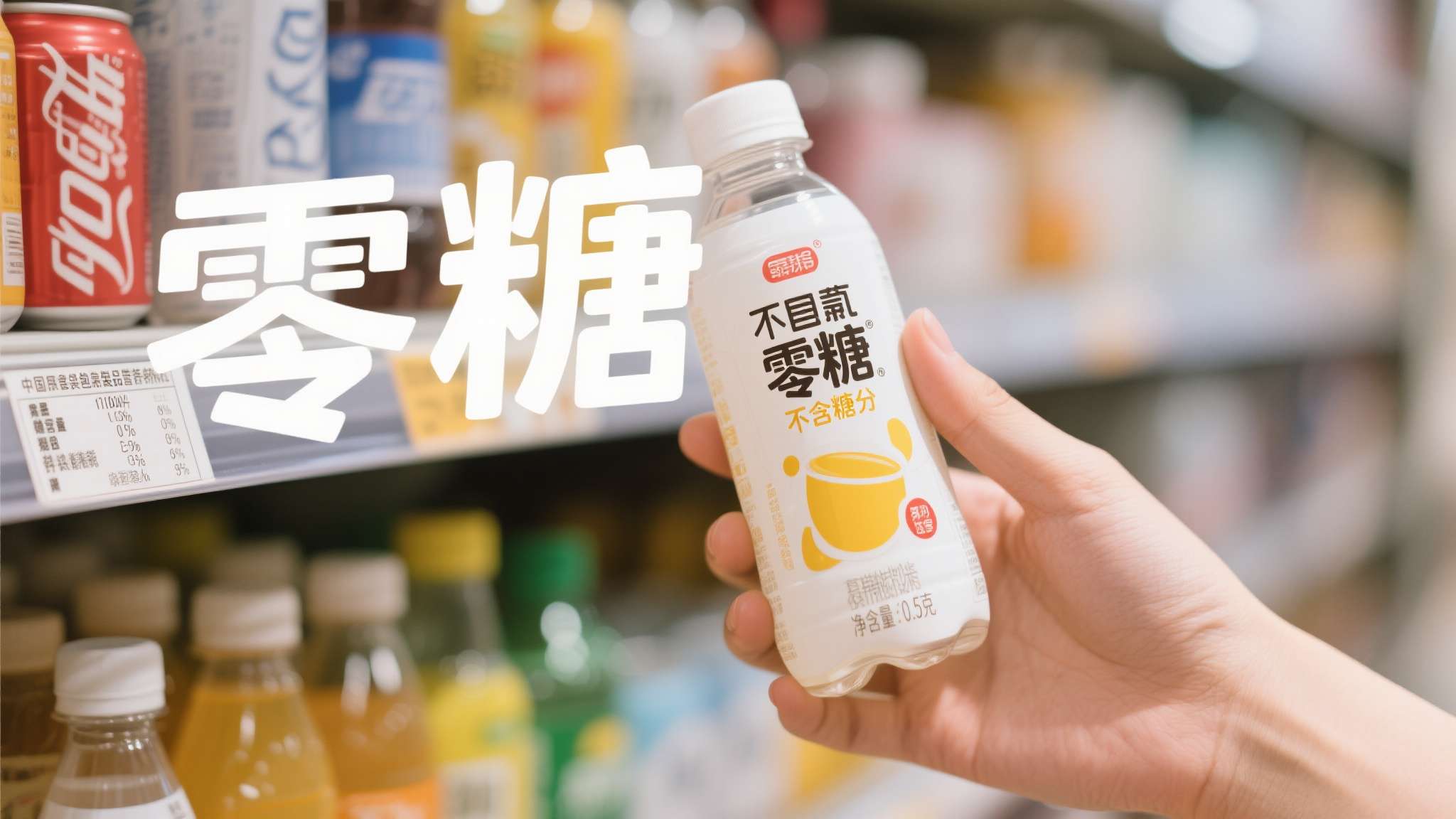 零糖零脂零卡饮料
